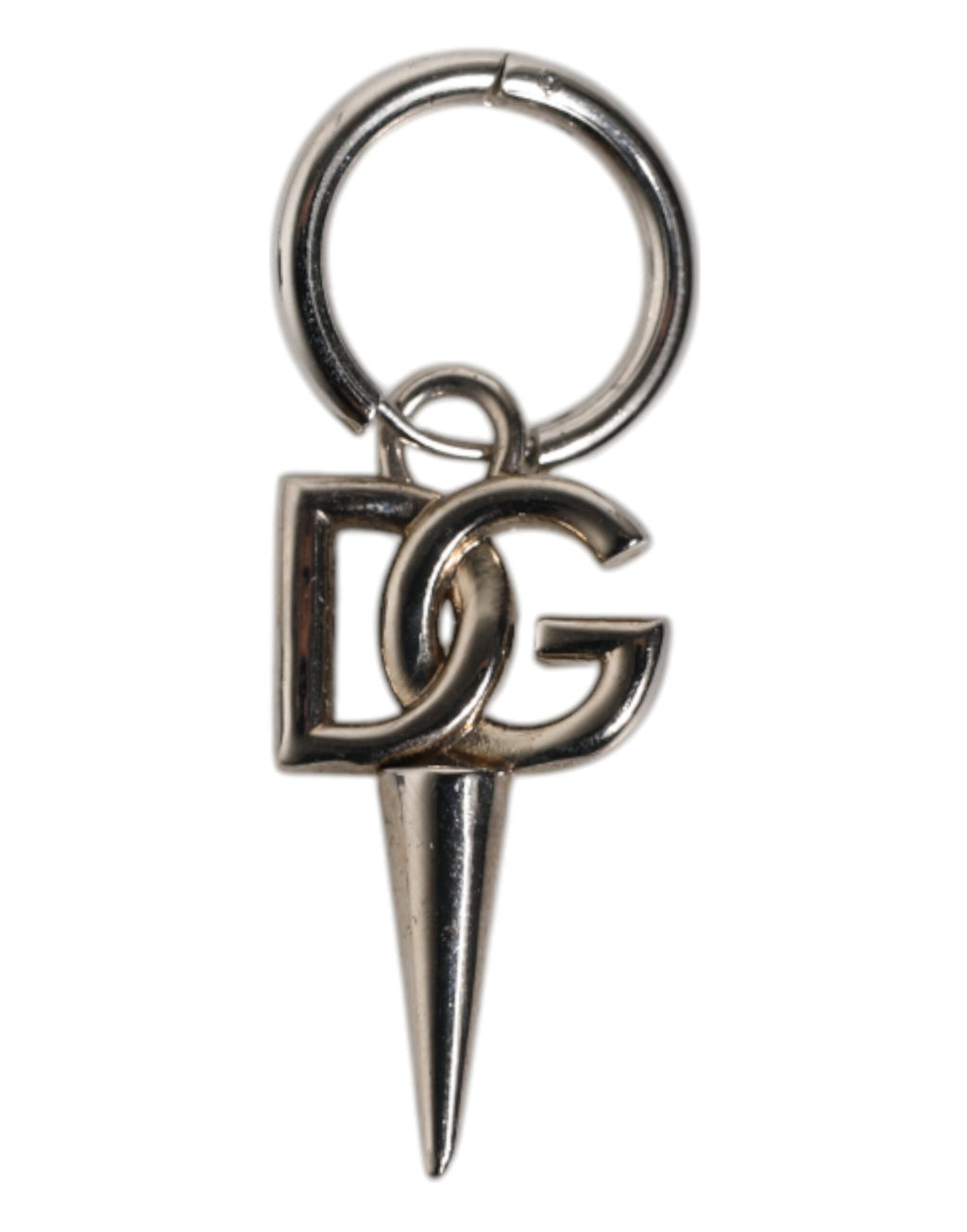Silber Messing DG Logo Metall Ring Halter Schlüsselanhänger Schlüsselring