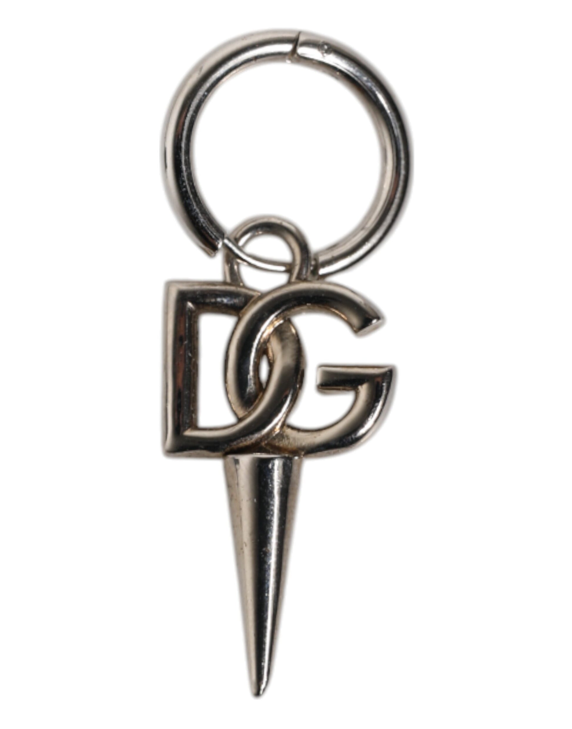 Silber Messing DG Logo Metall Ring Halter Schlüsselanhänger Schlüsselring