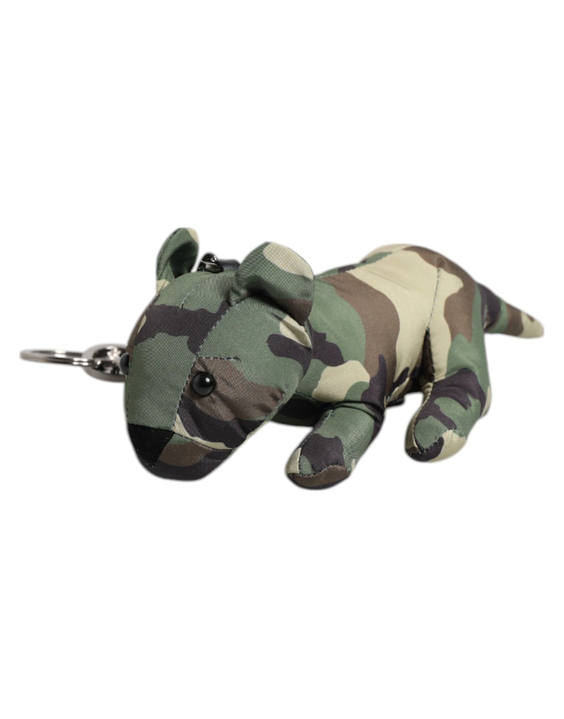 Schlüsselanhänger mit Tier-Silhouette, mehrfarbig, Camouflage