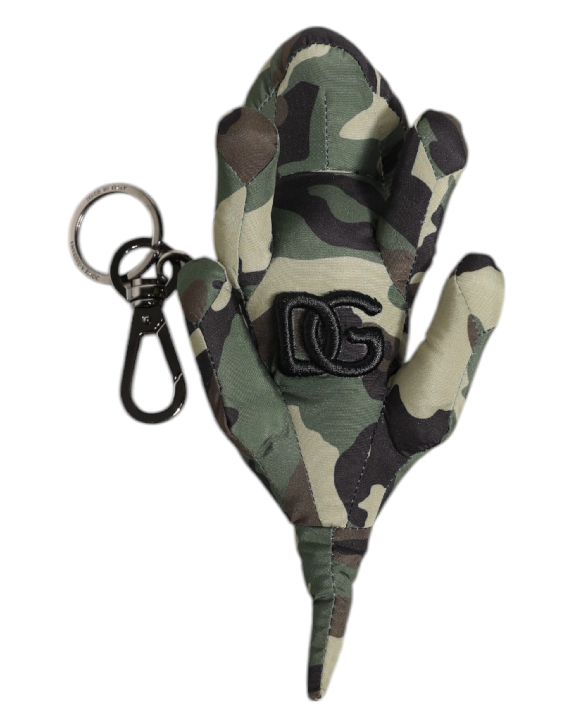 Schlüsselanhänger mit Tier-Silhouette, mehrfarbig, Camouflage