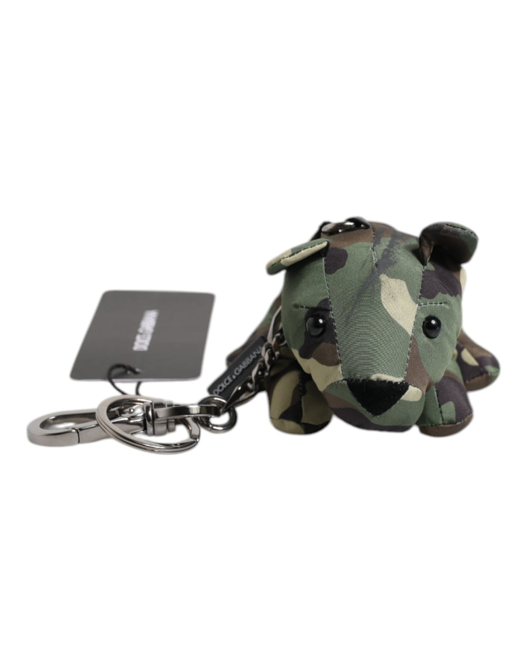 Schlüsselanhänger mit Tier-Silhouette, mehrfarbig, Camouflage