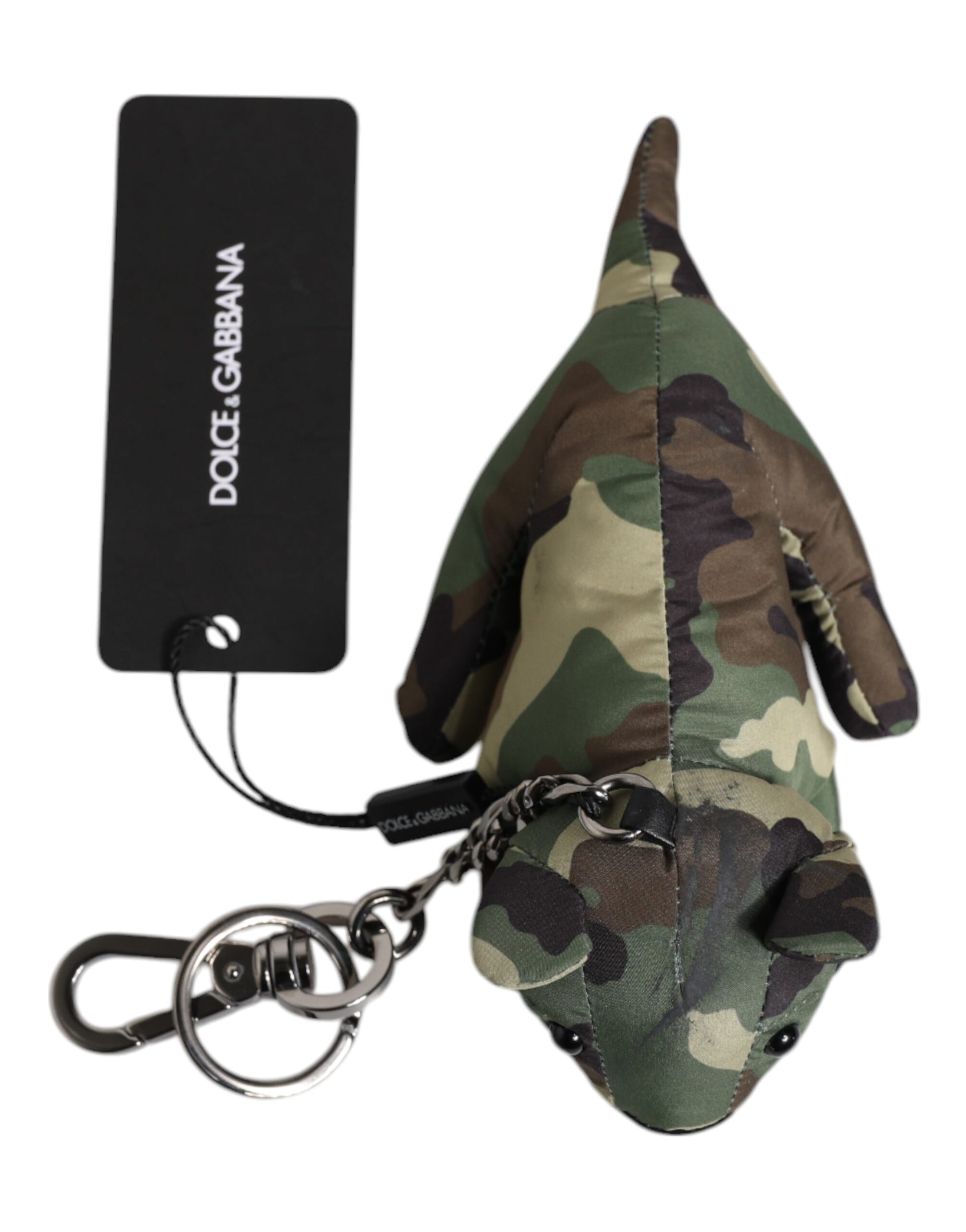 Schlüsselanhänger mit Tier-Silhouette, mehrfarbig, Camouflage