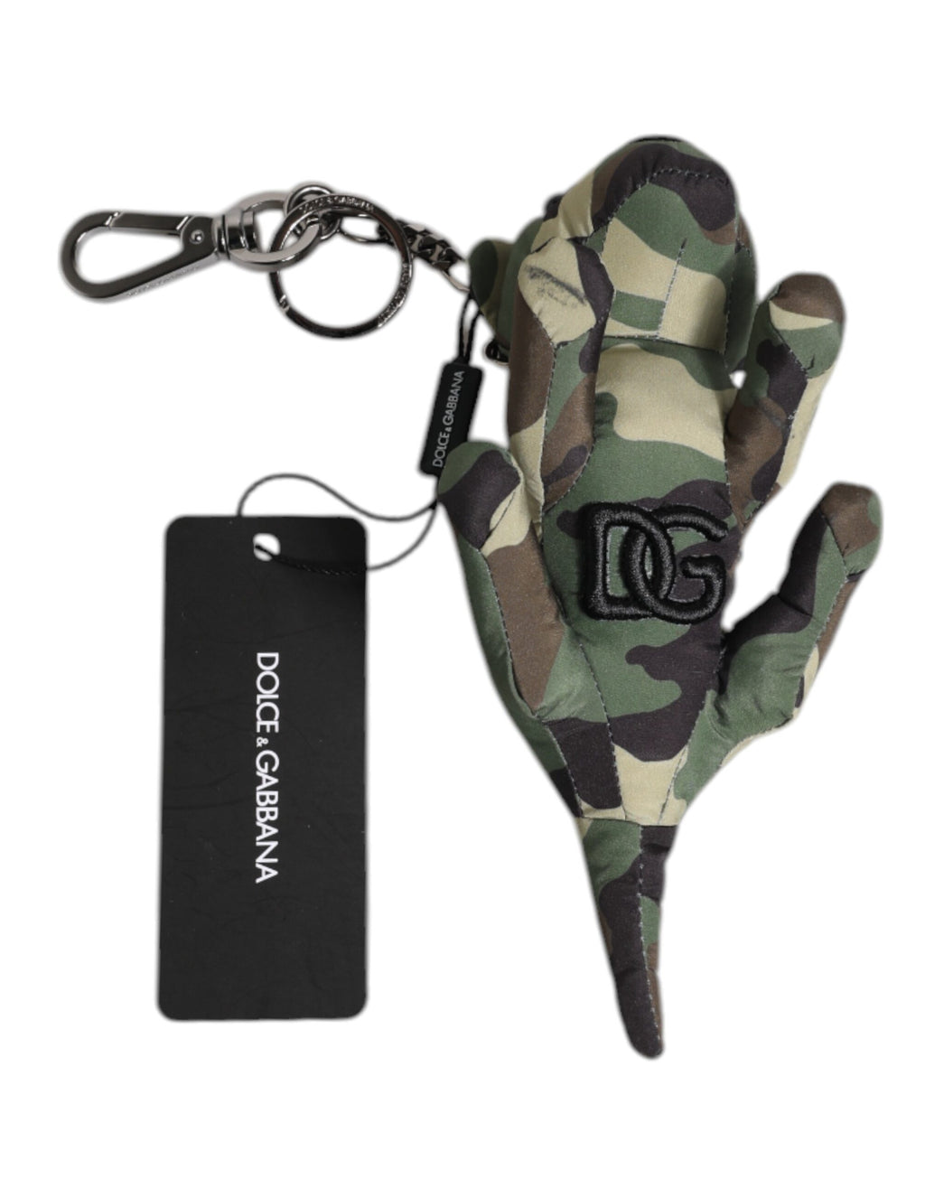 Schlüsselanhänger mit Tier-Silhouette, mehrfarbig, Camouflage