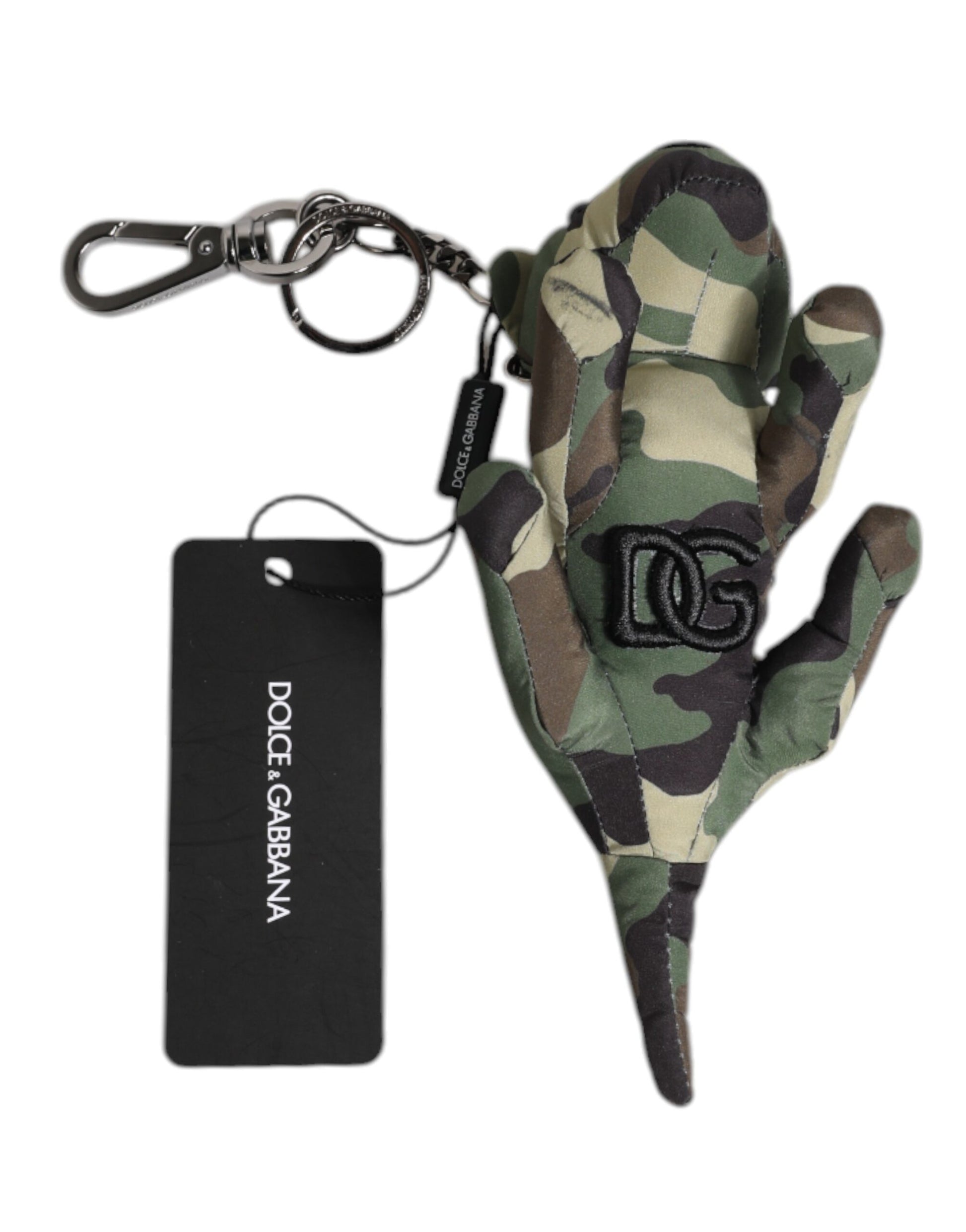 Schlüsselanhänger mit Tier-Silhouette, mehrfarbig, Camouflage