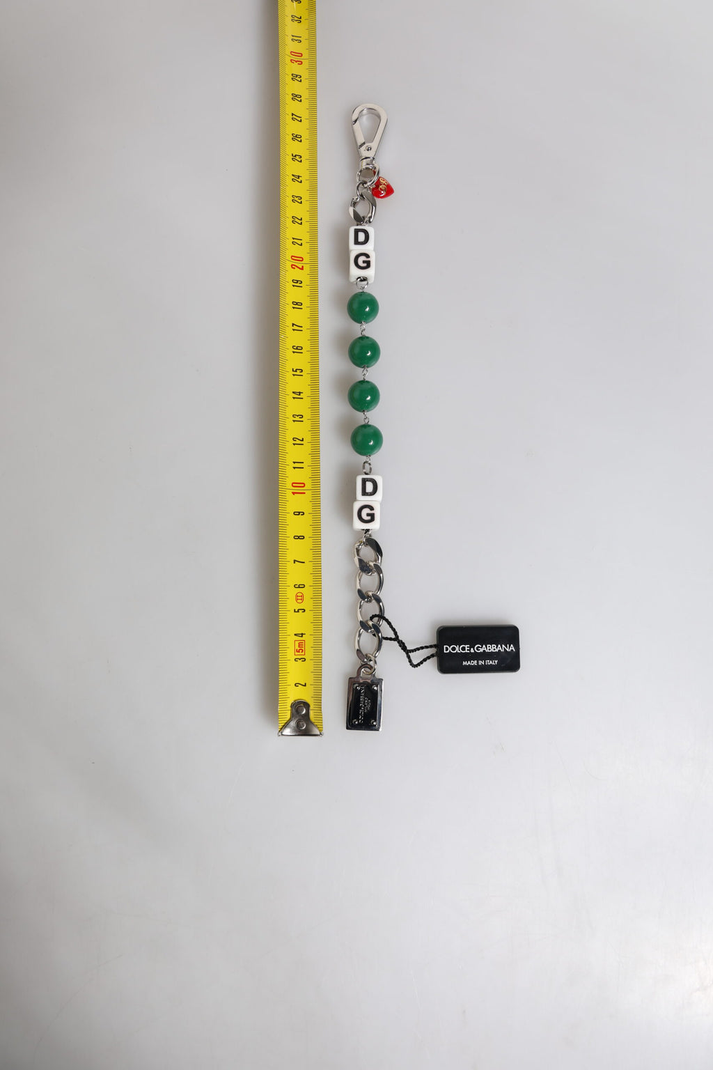 Silberfarbenes Messingperlen-Würfel-Logo-Verzierungs-Charm-Armband