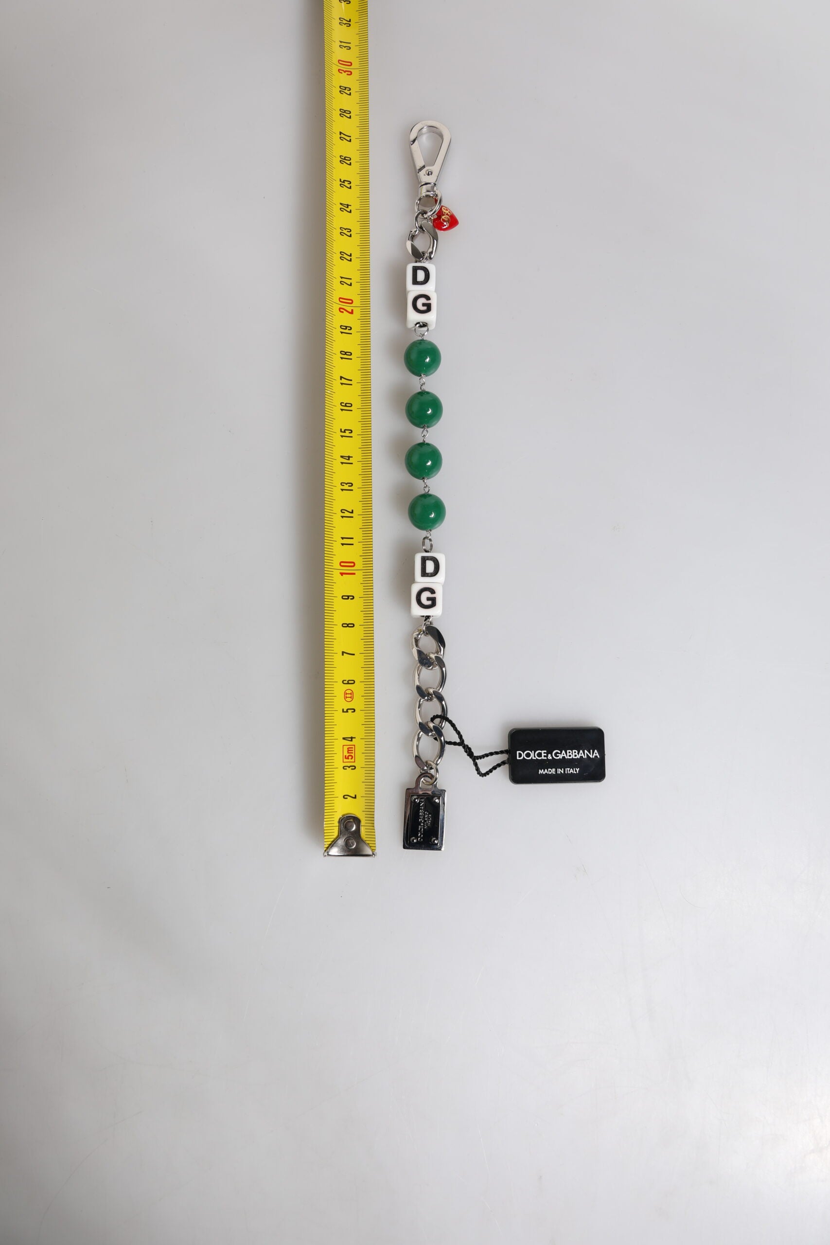 Silberfarbenes Messingperlen-Würfel-Logo-Verzierungs-Charm-Armband