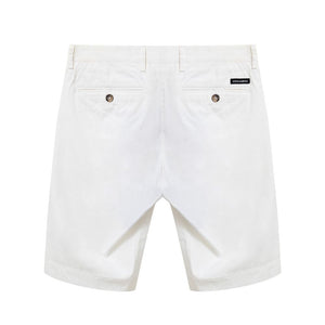 White Cotton Bermuda