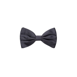 Gray Silk Bowty