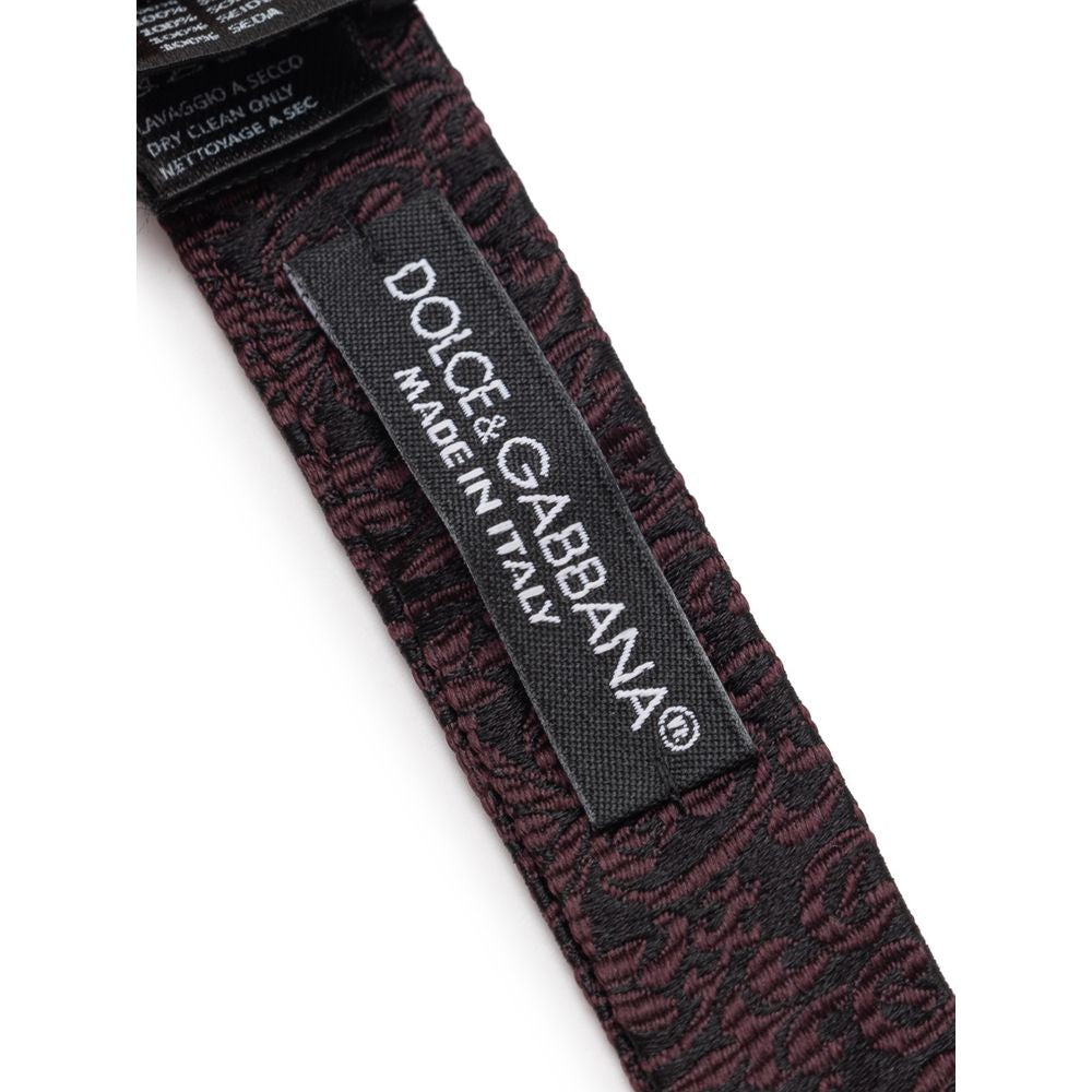 Black Silk Bowty