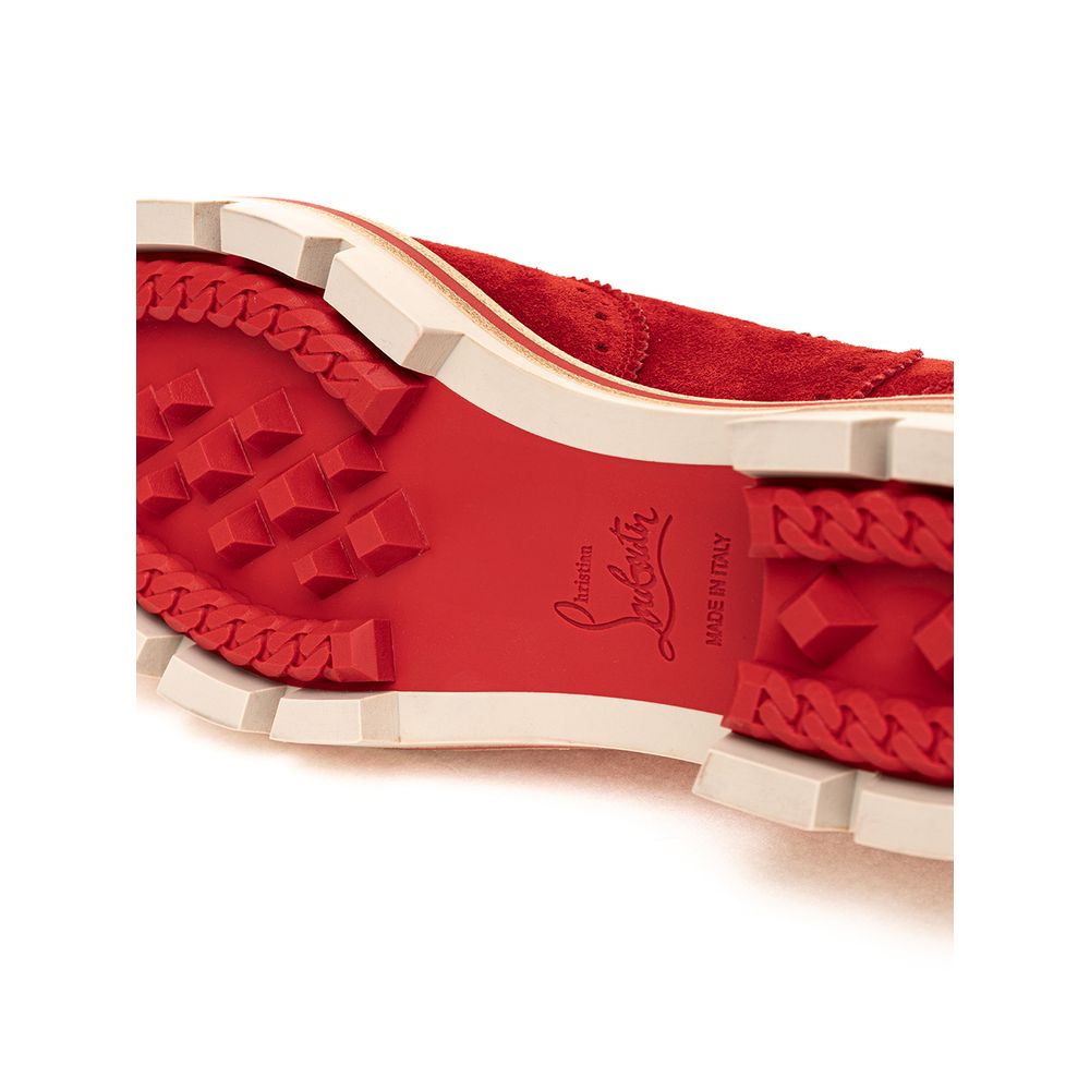 Oxfords und Derbys aus rotem Wildleder