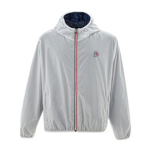 Gray Polyamide Jackets & Coat