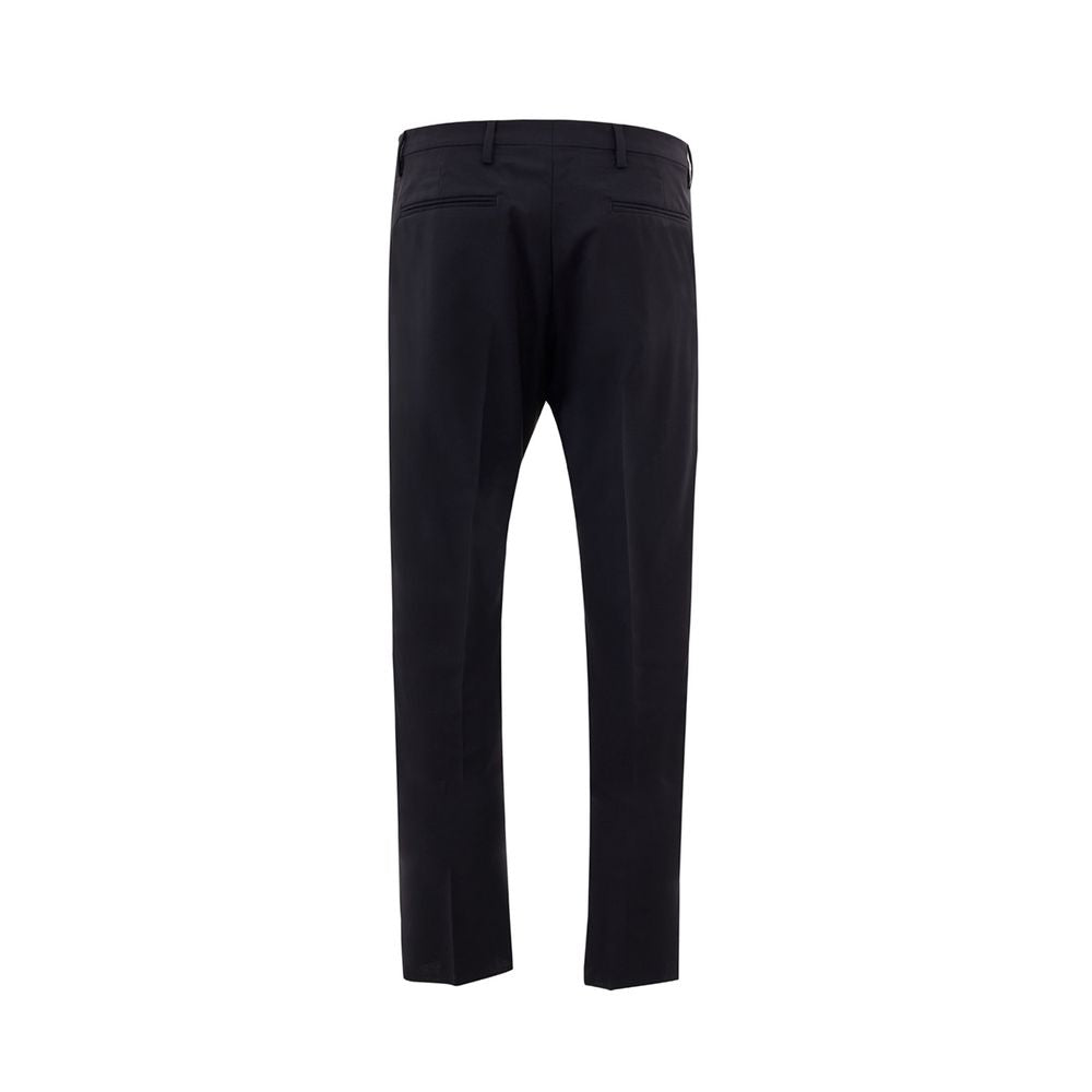 Schwarze Wollhose