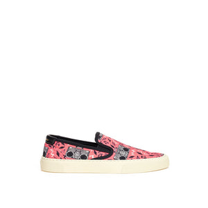 Rosa Baumwoll-Sneaker