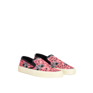Rosa Baumwoll-Sneaker