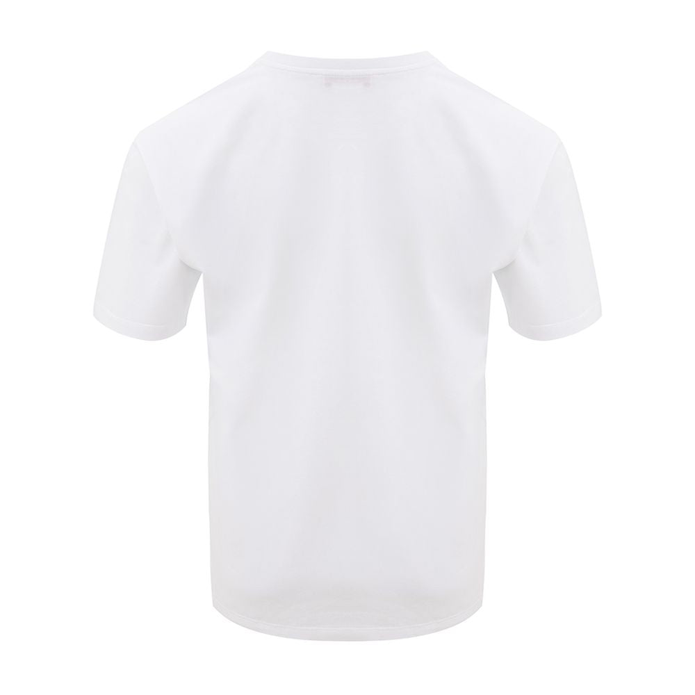 Weißes Baumwoll-T-Shirt