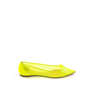 Sonnengelbe Mesh-Flache Eleganz