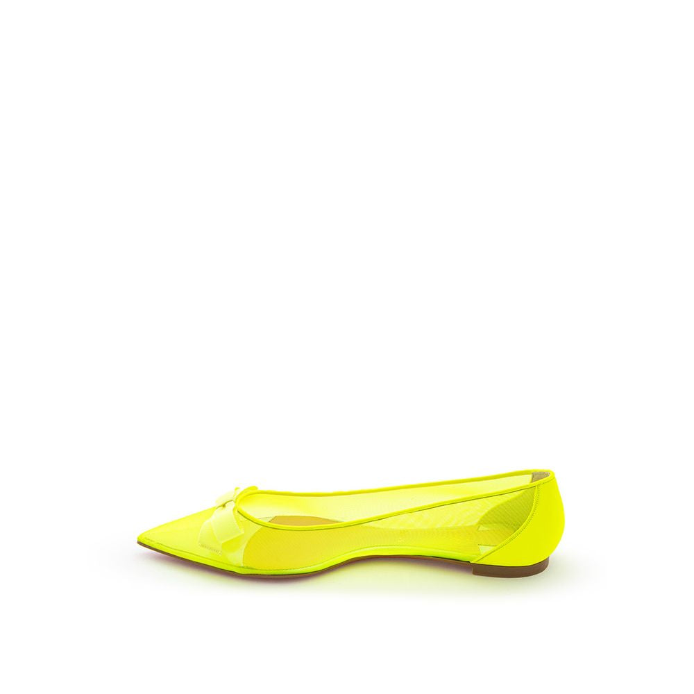 Sonnengelbe Mesh-Flache Eleganz