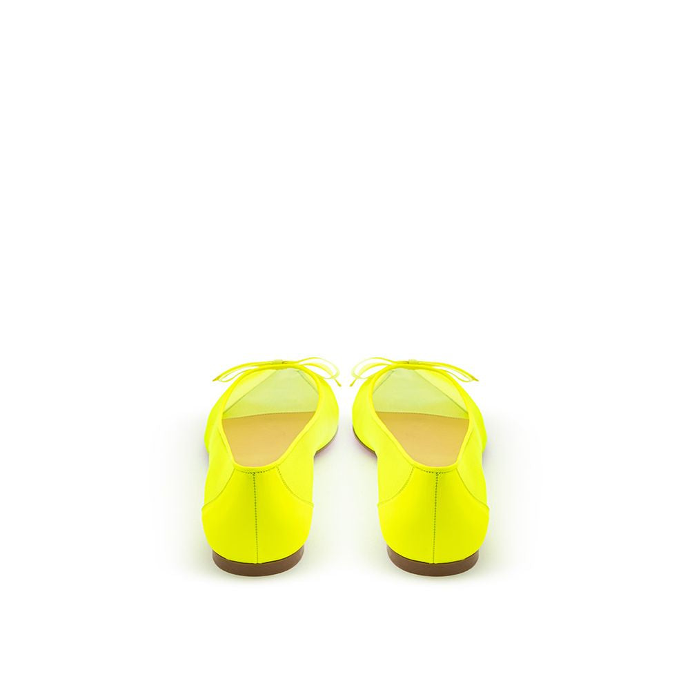 Sonnengelbe Mesh-Flache Eleganz