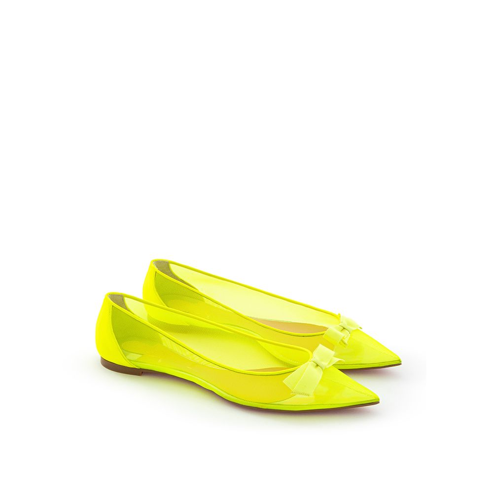 Sonnengelbe Mesh-Flache Eleganz