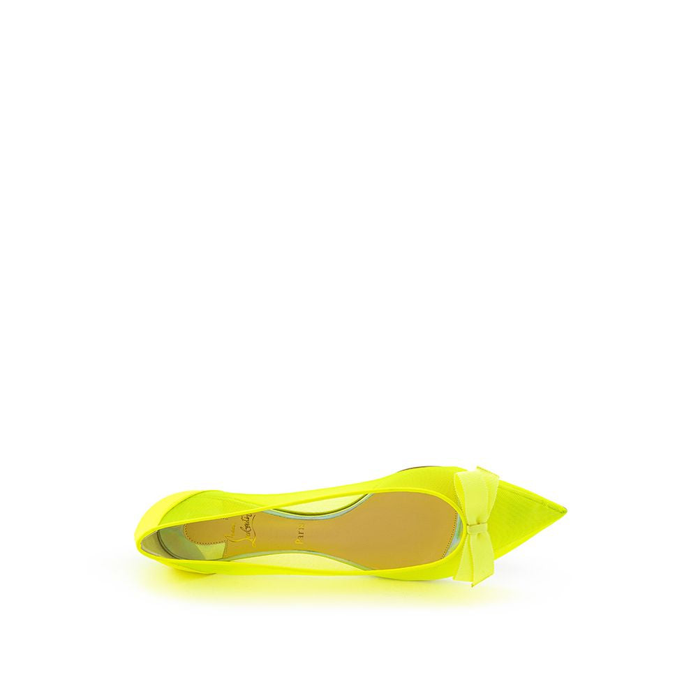 Sonnengelbe Mesh-Flache Eleganz