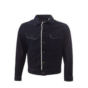 Blue Cotton Jackets & Coat