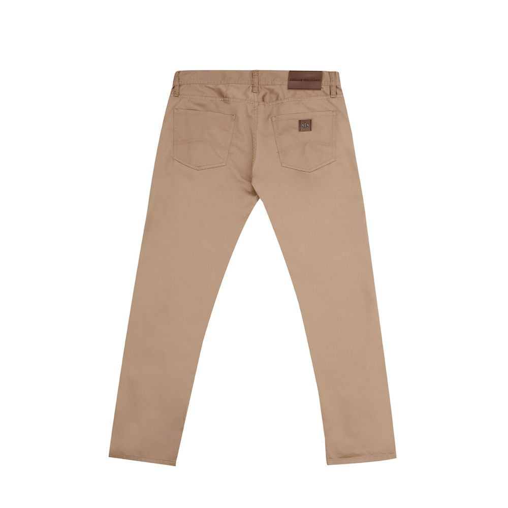 Braune Baumwollhose