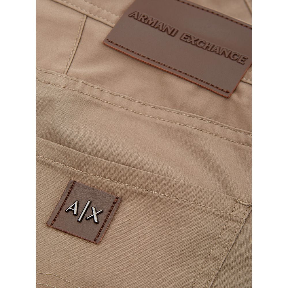 Braune Baumwollhose