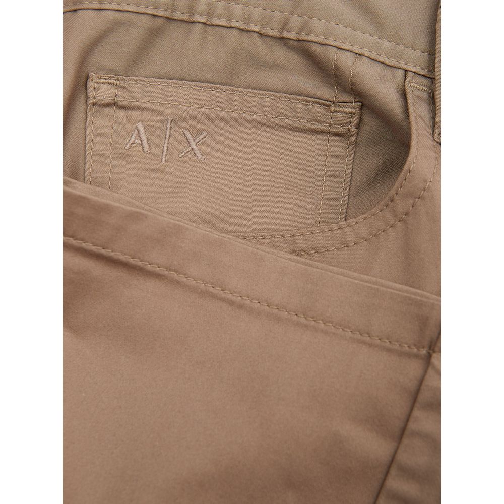 Braune Baumwollhose