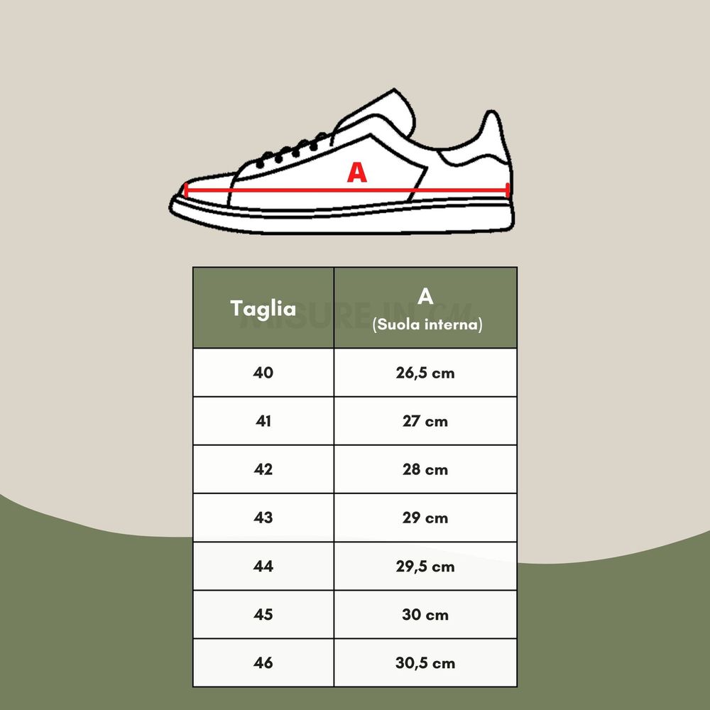 Blauer Ledersneaker