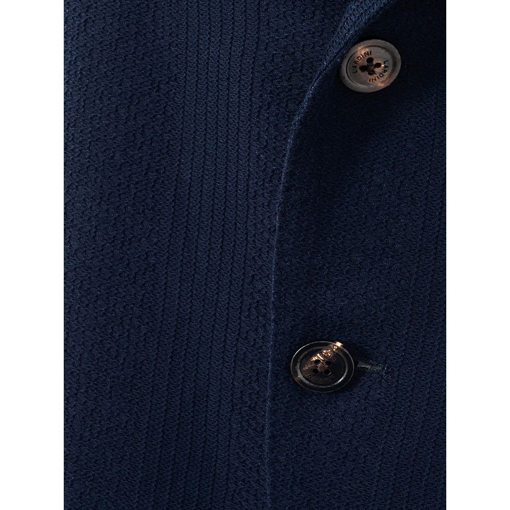 Blue Cotton Blazer