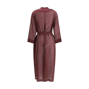 Fringed long Robe