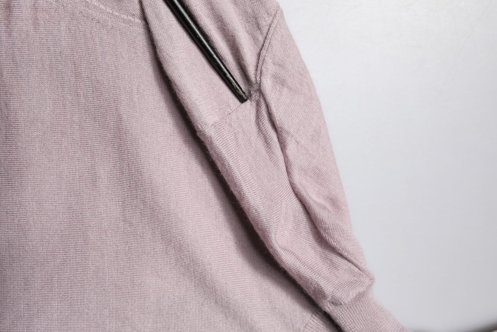 Brauner Rollkragenpullover aus Kaschmir