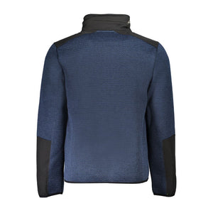 Blaue Polyester-Herrenjacke