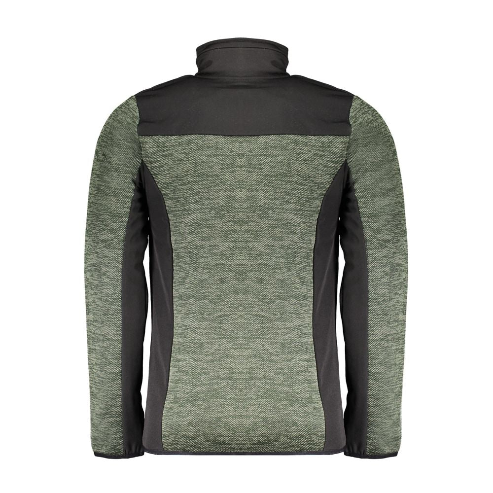 Grüne Polyester Herrenjacke