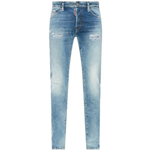 Blaue Jeans und Hose aus Baumwolle