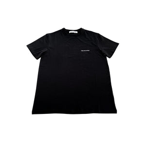 Schwarzes Herren-T-Shirt aus Baumwolle