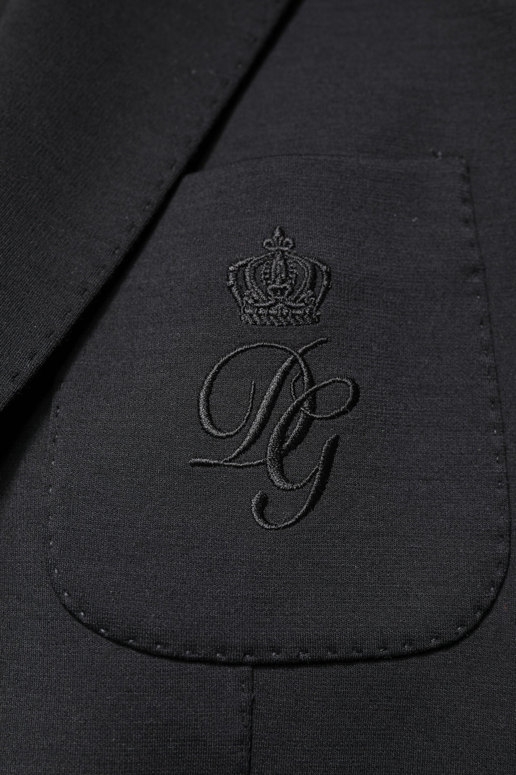 Schwarzer einreihiger Herrenmantel Blazer Anzug