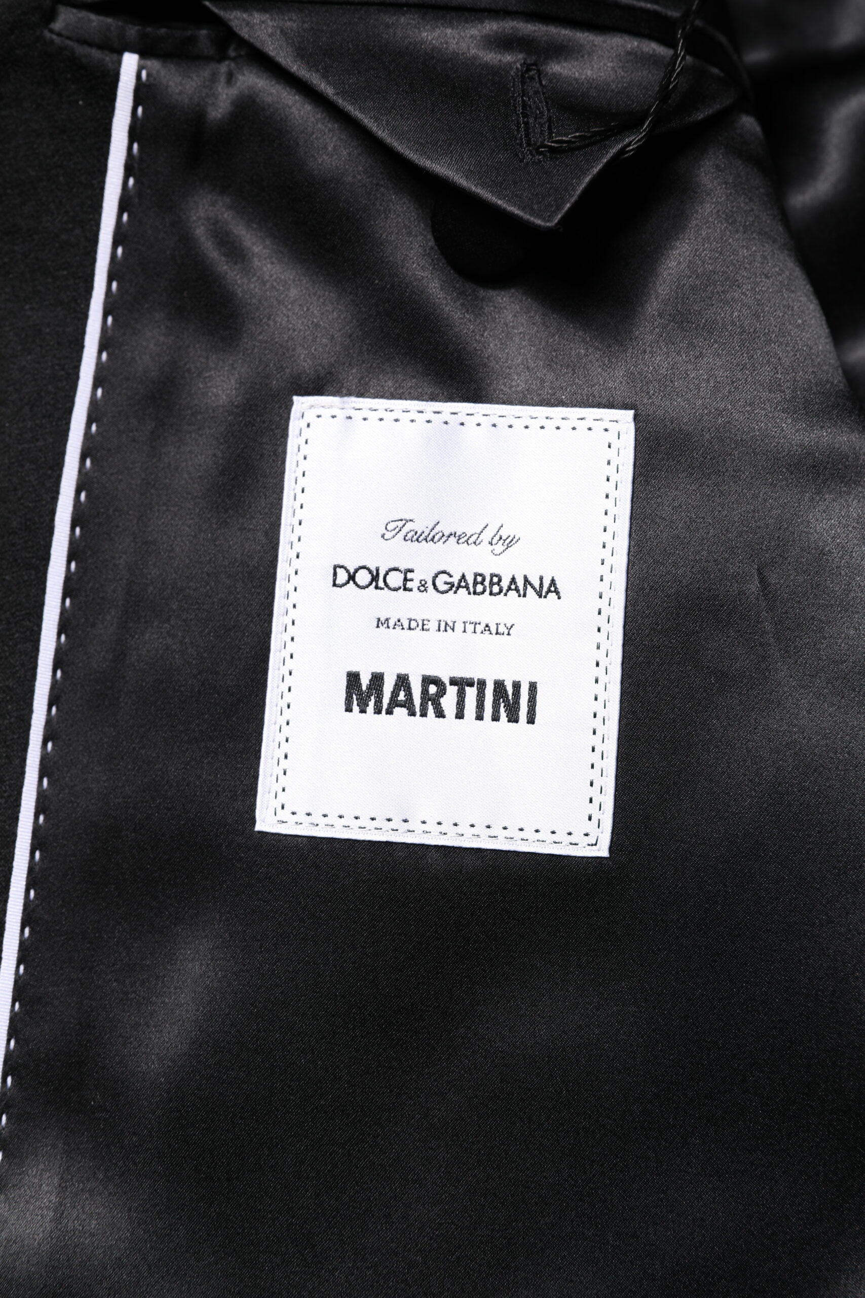 Schwarzer einreihiger Herrenmantel MARTINI Blazer