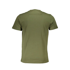 Grünes Baumwoll-T-Shirt