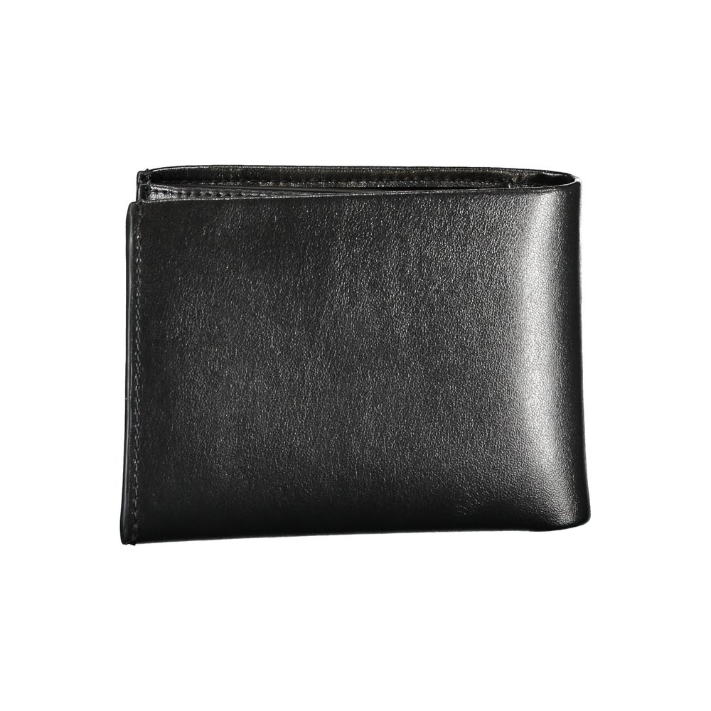 Elegante Lederbrieftasche mit RFID-Block und Münzfach