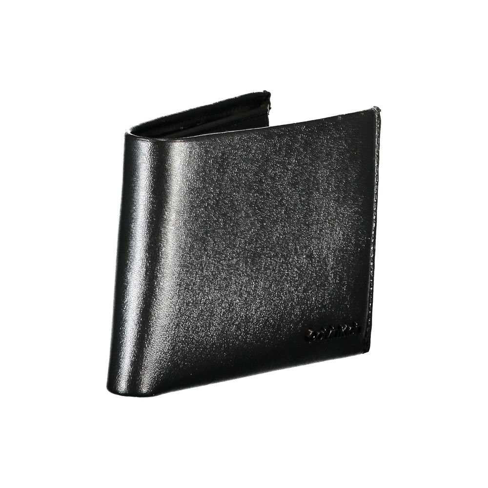 Elegante Lederbrieftasche mit RFID-Block und Münzfach