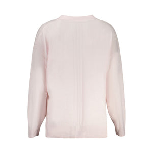 Rosa Acryl Damen Pullover