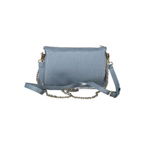Hellblaue Polyethylen-Damenhandtasche
