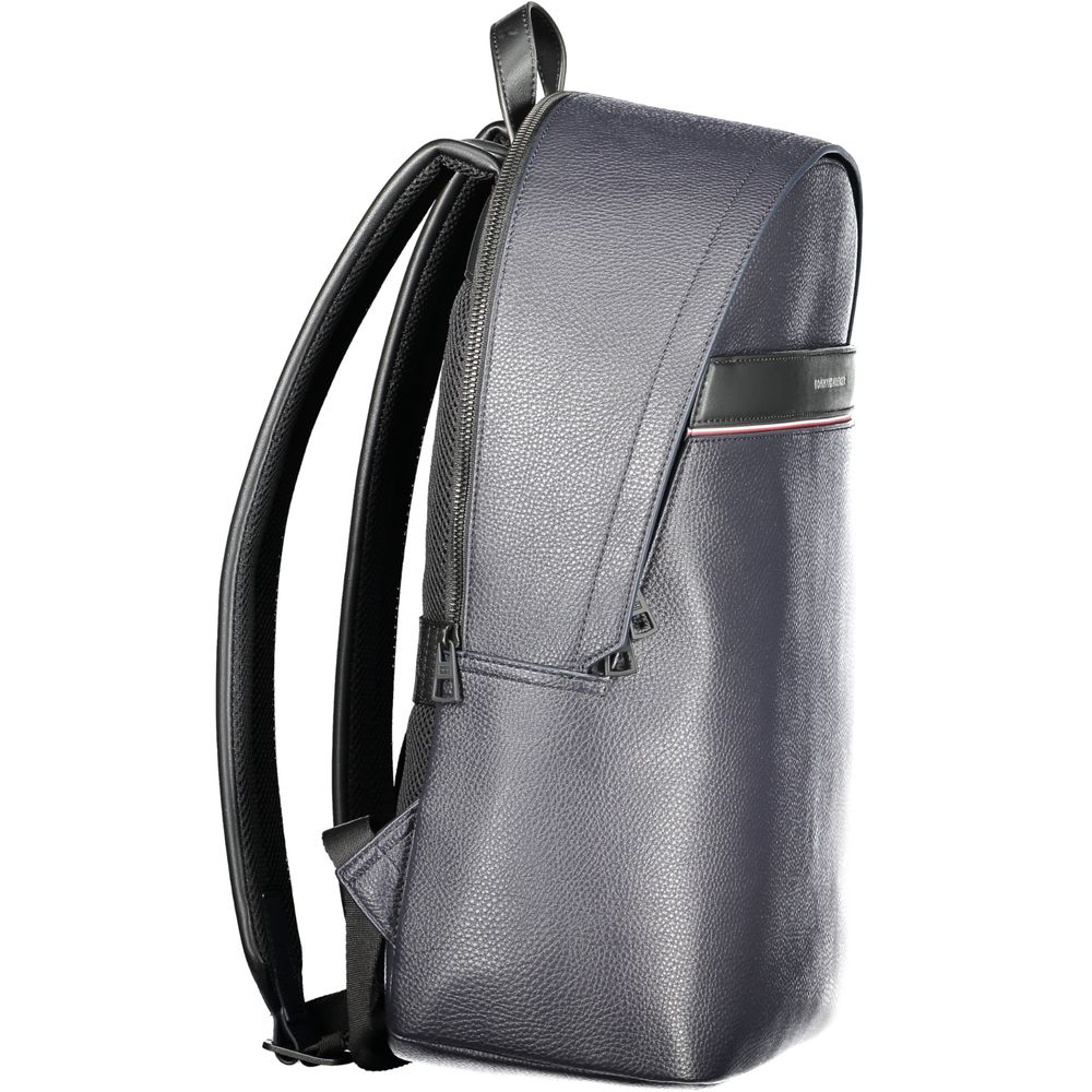 Blauer Polyethylen-Rucksack für Herren