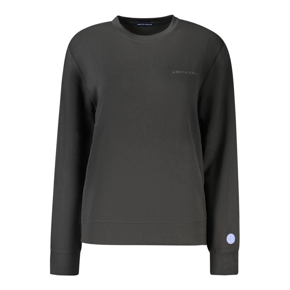 Schwarzer Polyester-Damenpullover