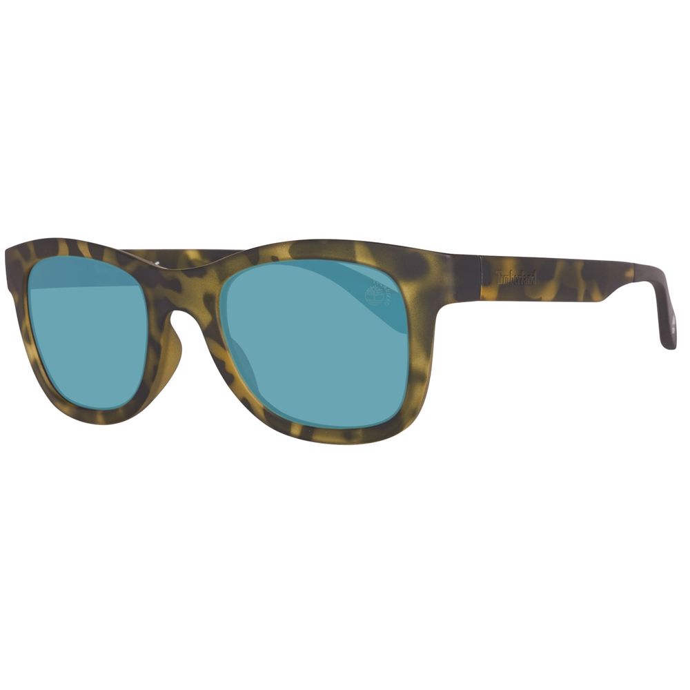 Braune Sonnenbrille mit Spritzguss-Optik