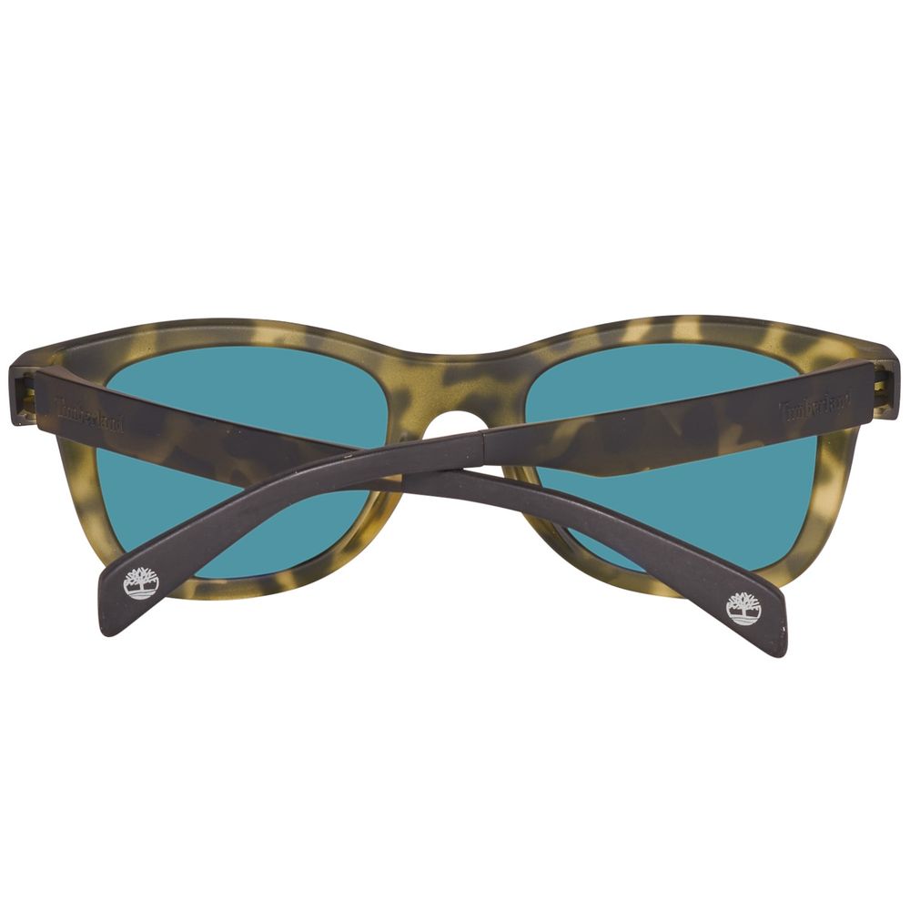 Braune Sonnenbrille mit Spritzguss-Optik