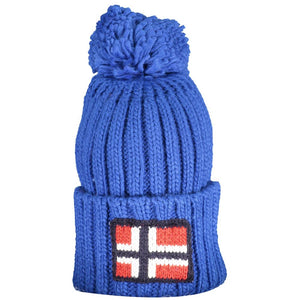 Blue Marabou Men Cap