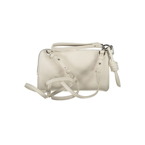 Weiße Handtasche aus Polyethylen