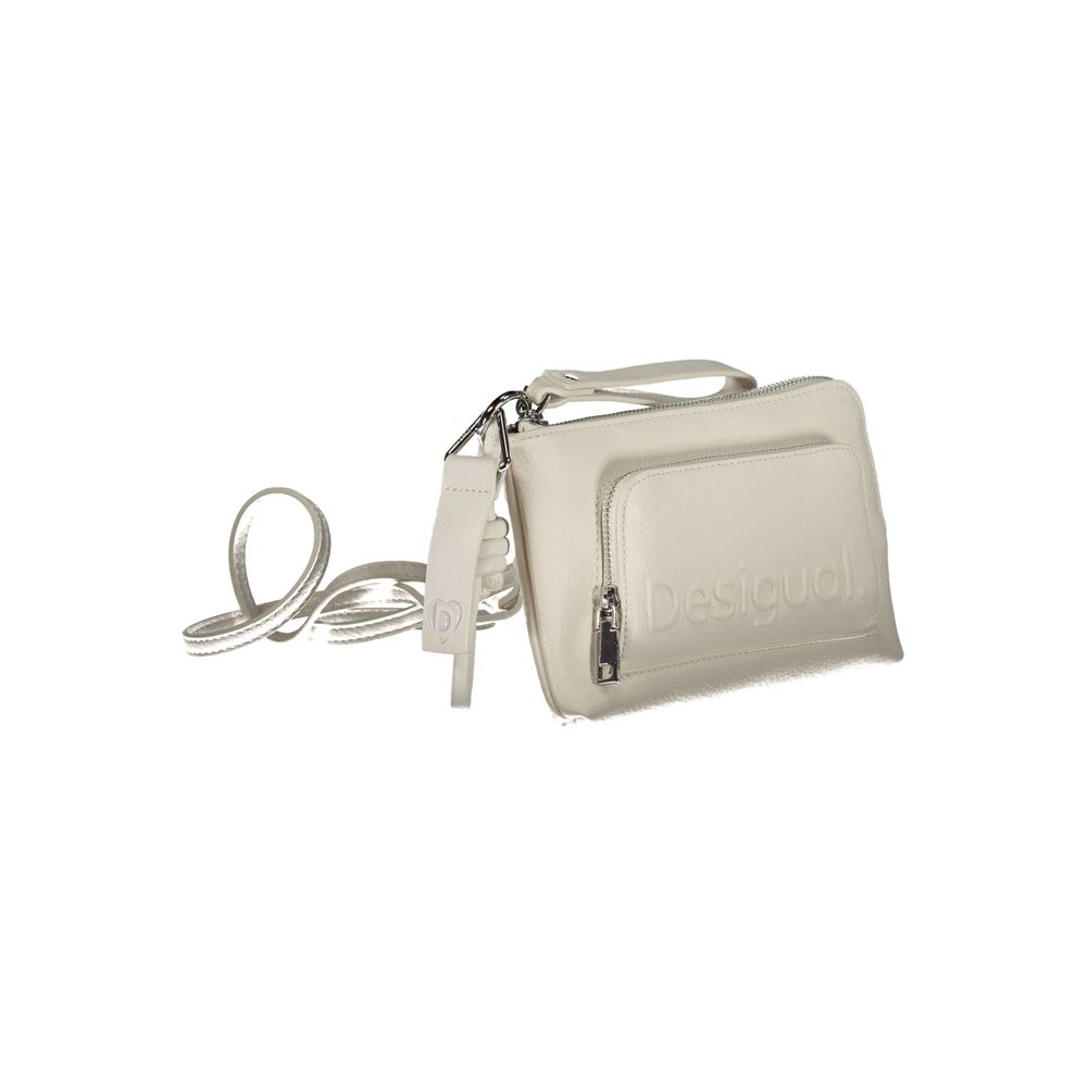 Weiße Handtasche aus Polyethylen
